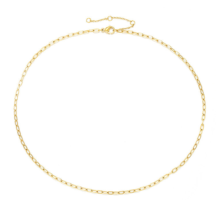Gold Plated Stainless Steel Chain Choker